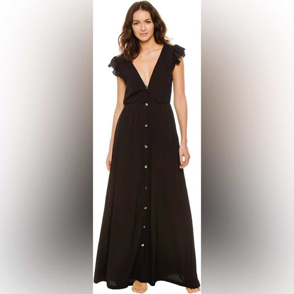 Solid & Striped Black Dress - image 2